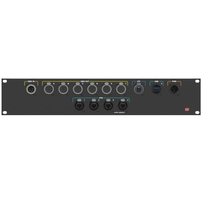 ProX Connection System Light 2U (PWR,LTC,DMX,ETH,USB) by Santosom