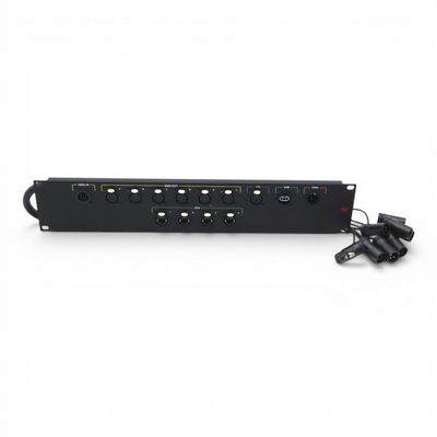 ProX Connection System Light 2U (PWR,LTC,DMX,ETH,USB) by Santosom