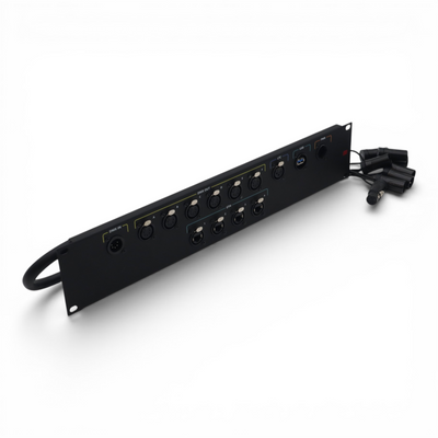 ProX Connection System Light 2U (PWR,LTC,DMX,ETH,USB) by Santosom