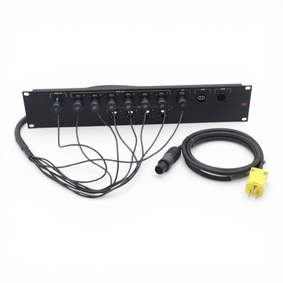 ProX Connection System Light 2U (PWR,LTC,DMX,ETH,USB) by Santosom