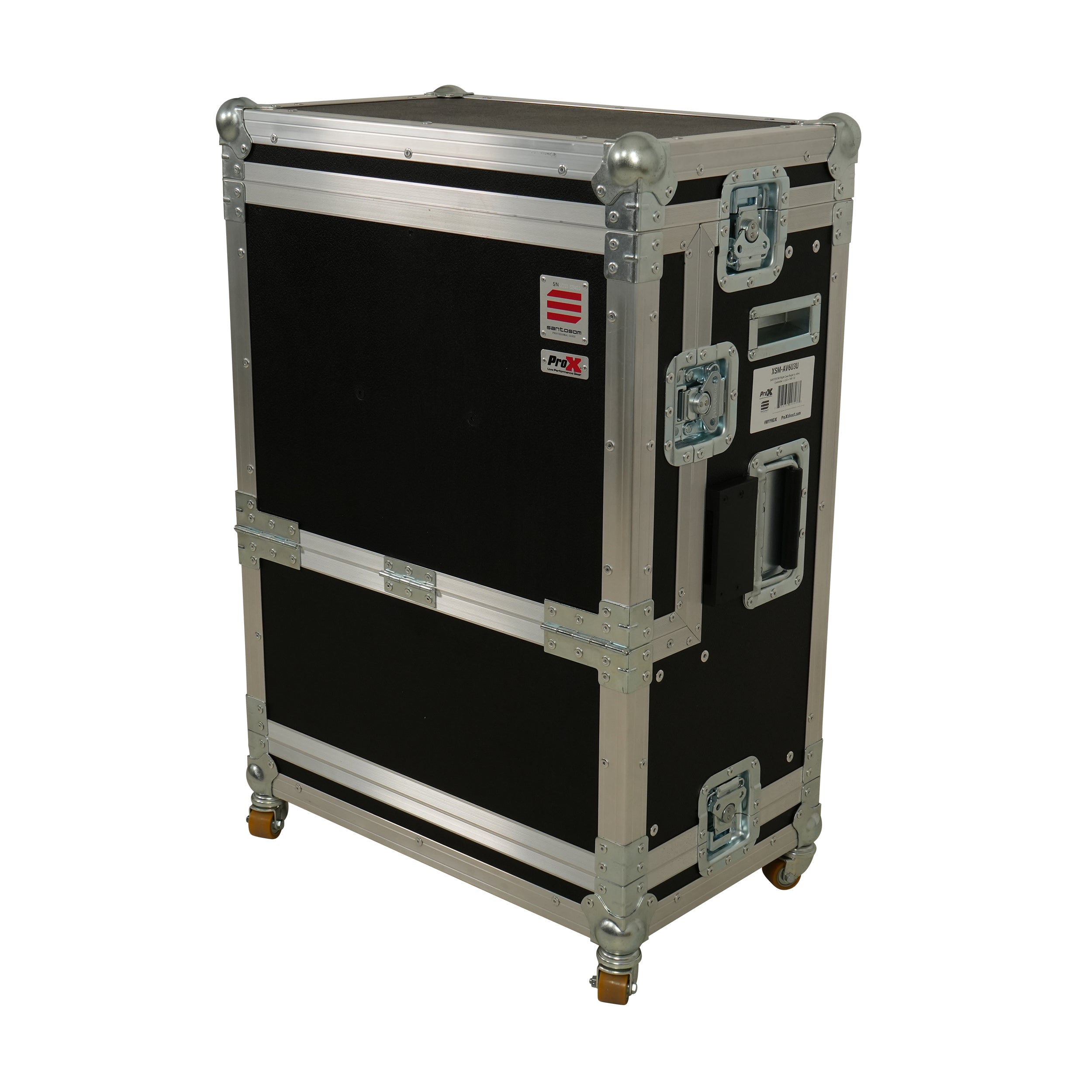 ProX Flight case Regie 4, Video Production Controller+LCD+19" 3U by Santosom