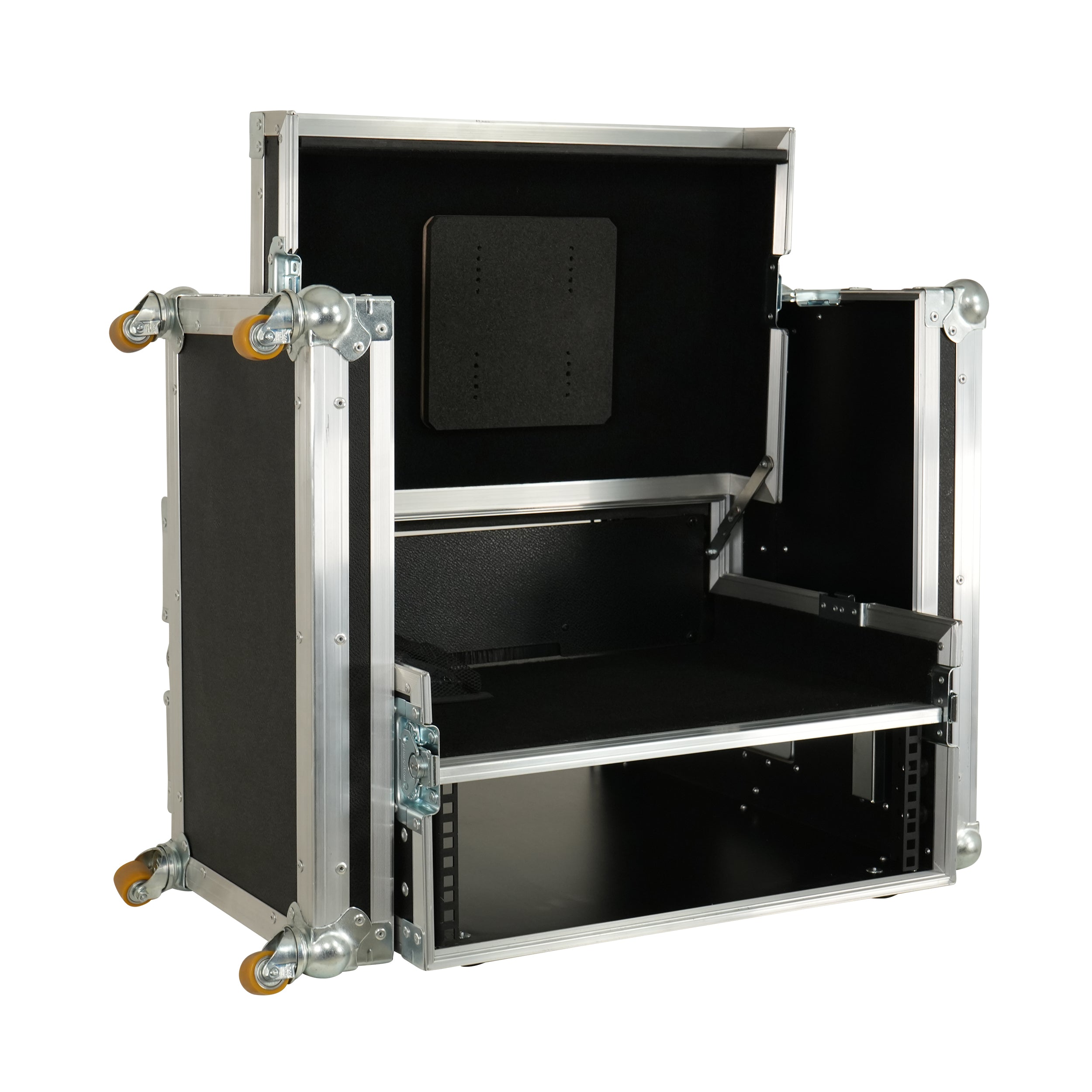 ProX Flight case Regie 4, Video Production Controller+LCD+19" 3U by Santosom