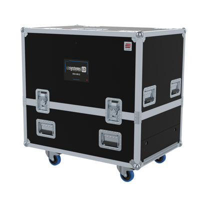 ProX Flight case for 2x LD System Maui 44 G2 with 4x casters by Santosom