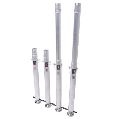 ProX Set of Four StageQ Platform Telescoping Legs 28 to 48 inch Height Adjustable Legs Only