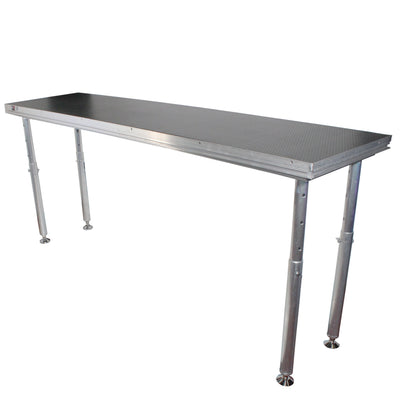 ProX StageQ 2 ft x 8 ft Stage Deck w/ 4 Adjustable 28–48 inch Legs