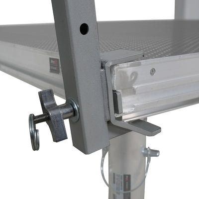 ProX 4 FT Professional Single Guard Rail for StageQ Portable Stage Platform