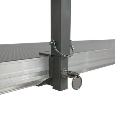 ProX 8 FT Professional Single Guard Rail for StageQ Portable Stage Platform