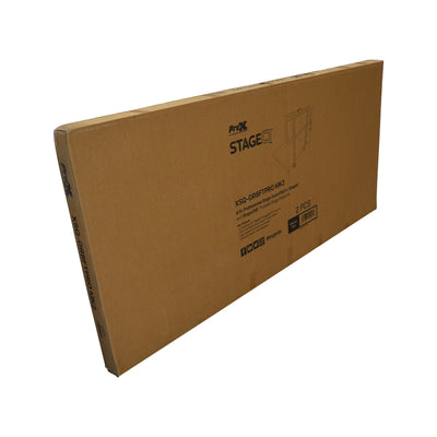 ProX 8 FT Professional Single Guard Rail for StageQ Portable Stage Platform