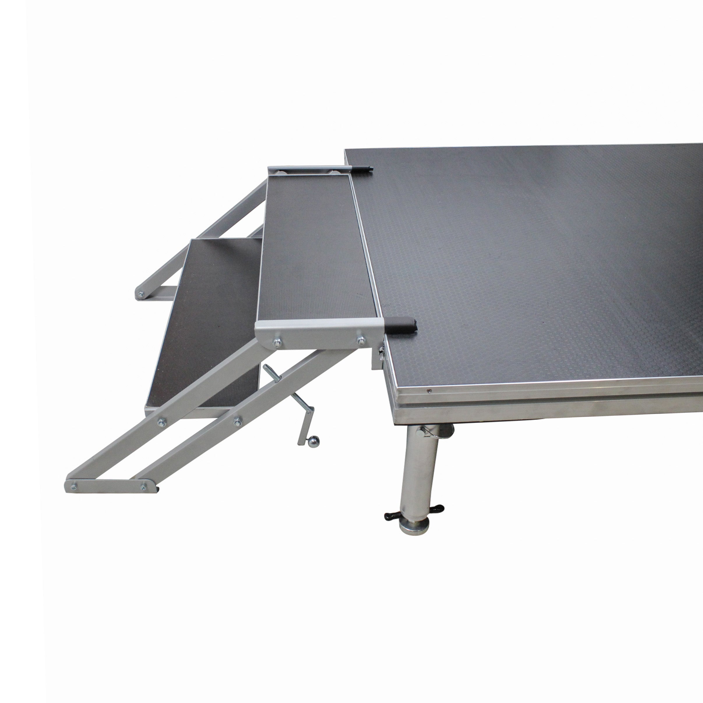 ProX StageQ 2 Step Heavy Duty Foldable Adjustable 14 to 18 Inch