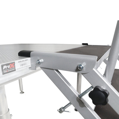 ProX StageQ Heavy Duty Foldable 48 Inch 7-Step Unit