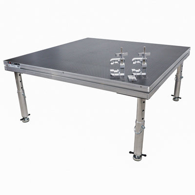 ProX StageOne 4 ft x 4 ft Single Stage Package - Deck w/ Adjustable 16–22 inch Legs
