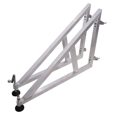ProX Pair of Vertical truss towers outrigger Leg Stabilizers with 2 clamps for F34 and 12" Bolted Truss 2" Pipe Diameter