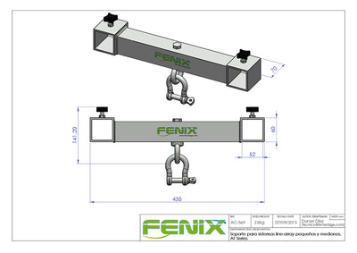 ProX Stand for Fenix XT-AT06 Line Arrays systems