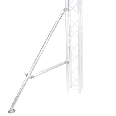 ProX Truss Post Outrigger Brace and Lower Support Bar with Hinged Rubber Feet