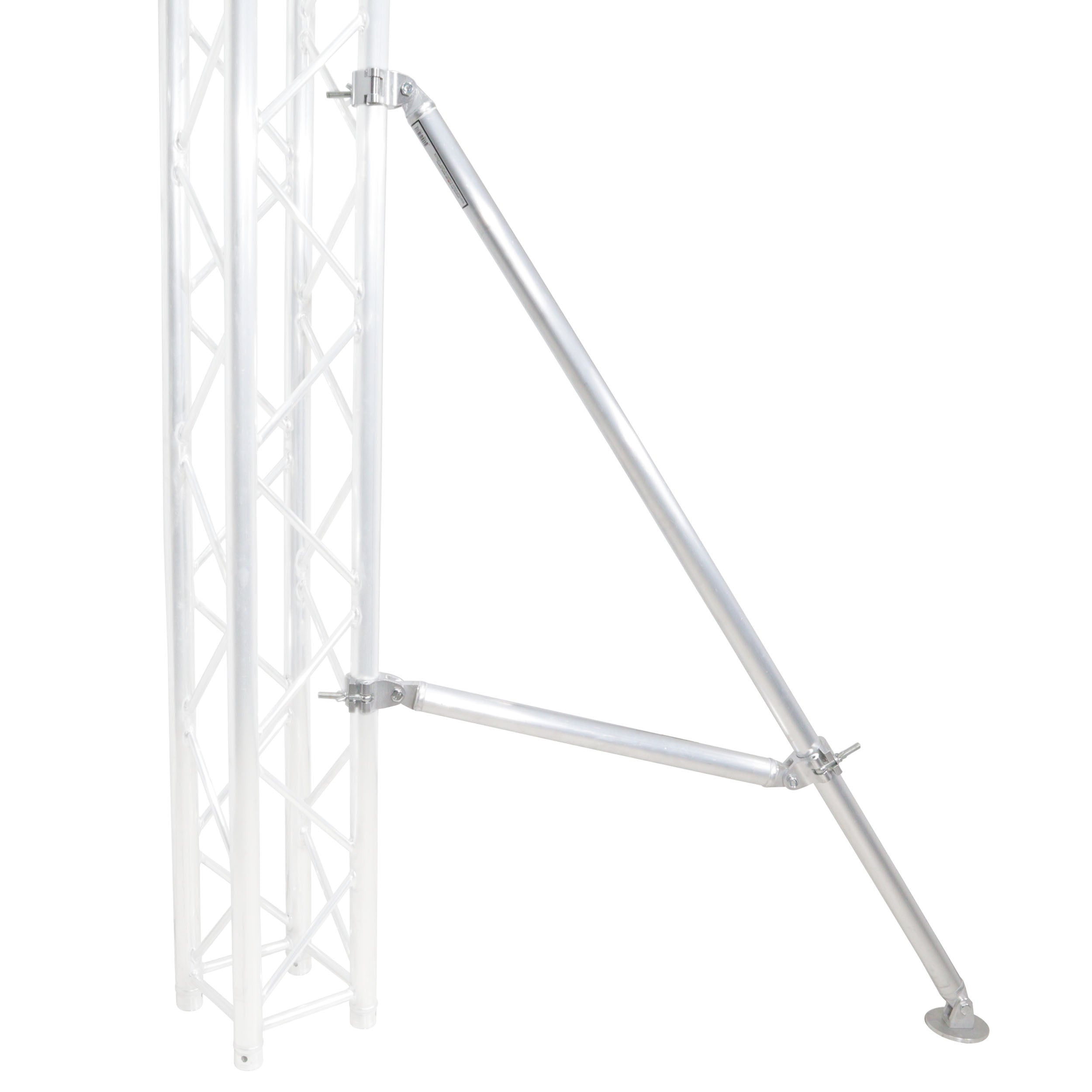 ProX Truss Post Outrigger Brace and Lower Support Bar with Hinged Rubber Feet