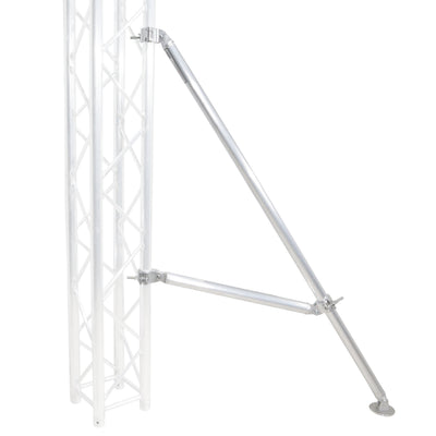 ProX Truss Post Outrigger Brace and Lower Support Bar with Hinged Rubber Feet