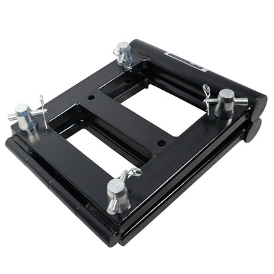 ProX 180˚ degree Angle Adjustable Hinged Plate For F34 Conical Truss Junction Box Black Finish