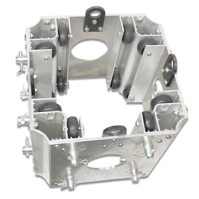 ProX Ground Support Sleeve Block 4 way corner for F34 Truss Segment Systems for roof system Structure Hoists Applications