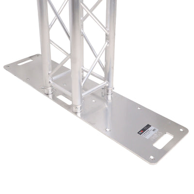 ProX 12" X 48" (1′ X 4′) Aluminum Base Plate for F34 Truss for Goal Post systems 8mm
