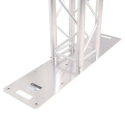 ProX 12" X 48" (1′ X 4′) Aluminum Base Plate for F34 Truss for Goal Post systems 8mm