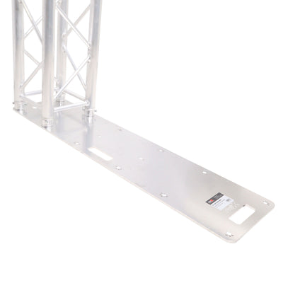ProX 12" X 48" (1′ X 4′) Aluminum Base Plate for F34 Truss for Goal Post systems 8mm