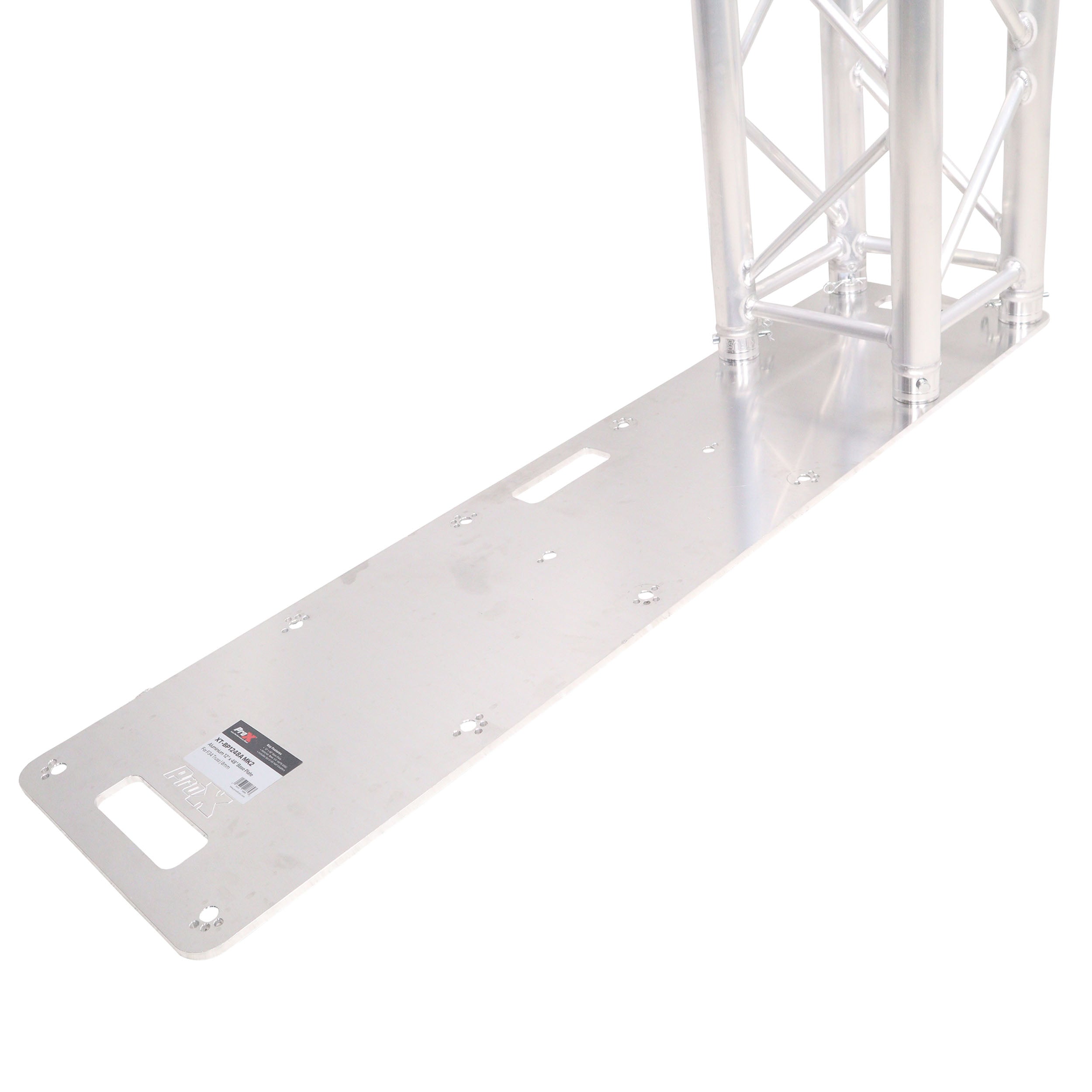 ProX 12" X 48" (1′ X 4′) Aluminum Base Plate for F34 Truss for Goal Post systems 8mm