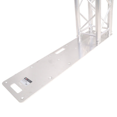 ProX 12" X 48" (1′ X 4′) Aluminum Base Plate for F34 Truss for Goal Post systems 8mm