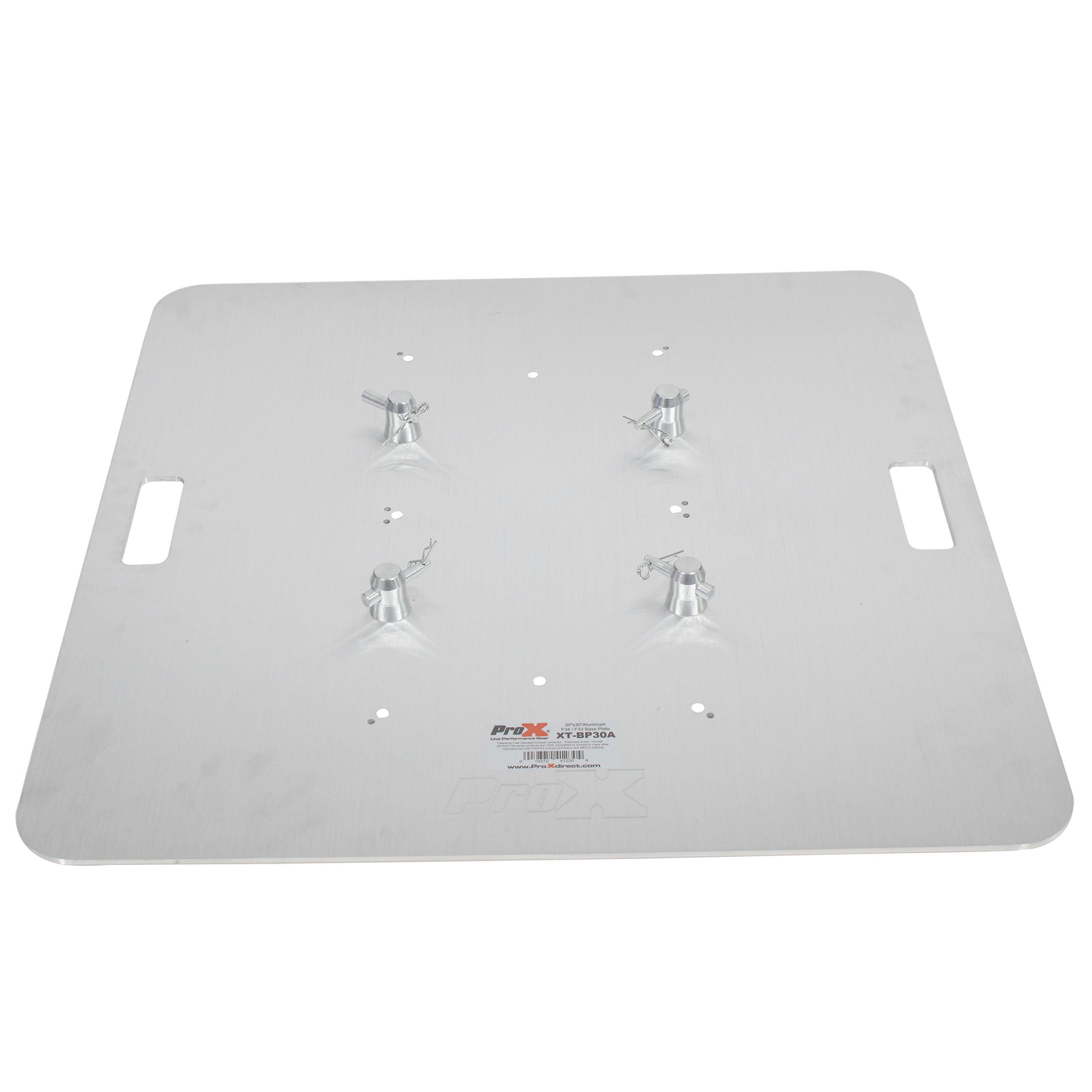 ProX Set of 2 6.56ft Totem Package Includes a 12in Top Plate, 24in Base Plate and Four 2m F31 Tubes W-White Scrim Cover