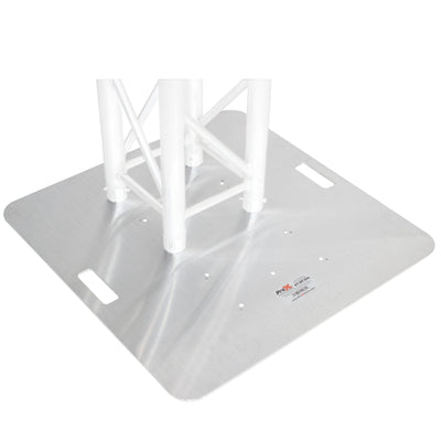 ProX 30" Aluminum 6mm Truss Base Plate for F34 F32 F31 Conical Square Truss with Connectors