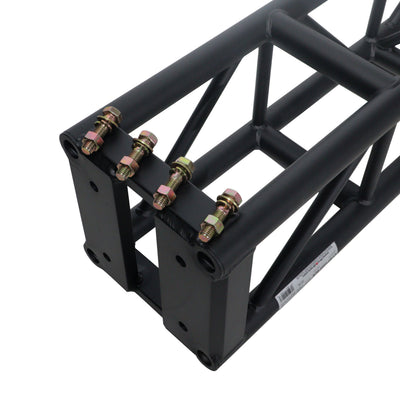 ProX 2 Ft. BoltX Black Bolted 12 Inch Professional Box Truss Segment | 3mm Wall – Black Finish