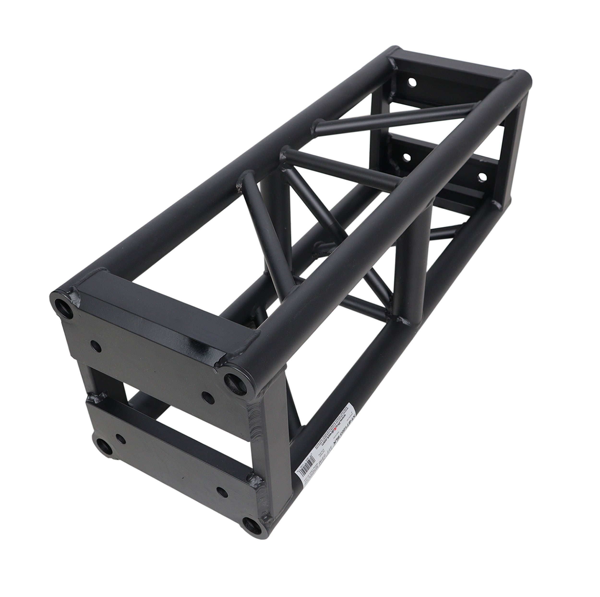 ProX 3 Ft. BoltX Black Bolted 12 Inch Professional Box Truss Segment | 3mm Wall – Black Finish