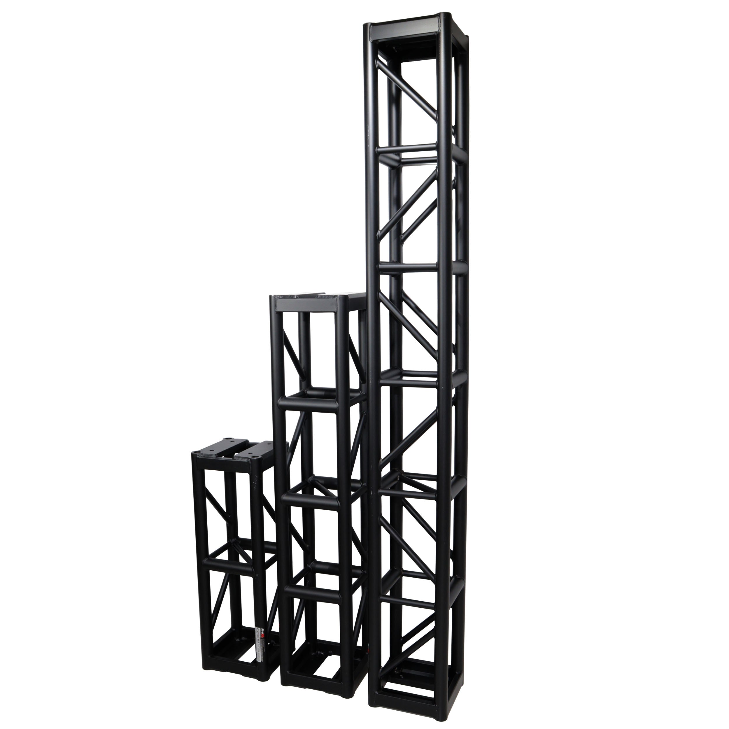 ProX 5 Ft. BoltX Black Bolted 12 Inch Professional Box Truss Segment | 3mm Wall – Black Finish