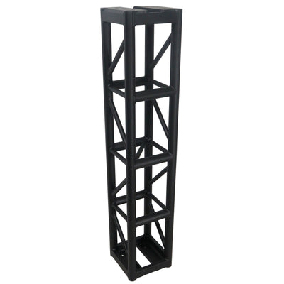 ProX 5 Ft. BoltX Black Bolted 12 Inch Professional Box Truss Segment | 3mm Wall – Black Finish