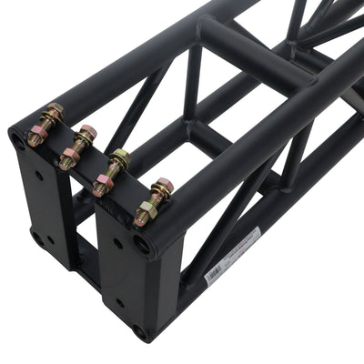 ProX 10 Ft. BoltX Black Bolted 12 Inch Professional Box Truss Segment | 3mm Wall – Black Finish