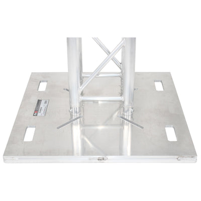 ProX 24" Aluminum BoltX™ Base Plate – Raised Frame for 12" & 16" Bolted Box Truss and F34 Truss Systems