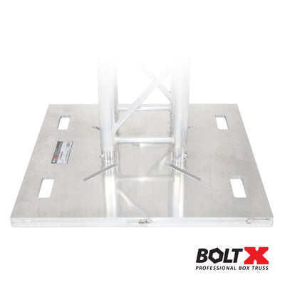 ProX 24" Aluminum BoltX™ Base Plate – Raised Frame for 12" & 16" Bolted Box Truss and F34 Truss Systems