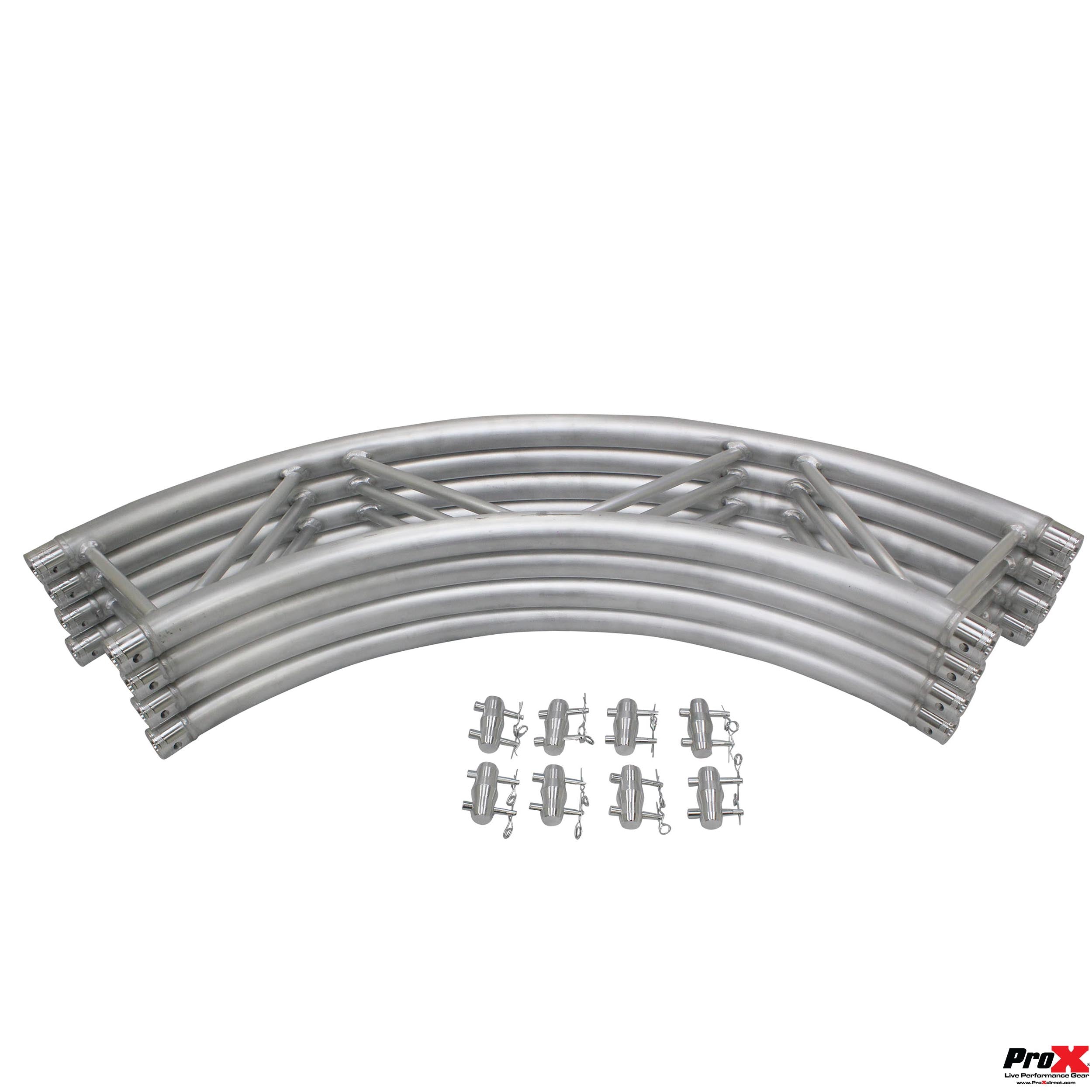 ProX 2.0M - 6.56ft Flat I-Beam Circle Truss Package | 4 - 90° Segments | 2mm Wall
