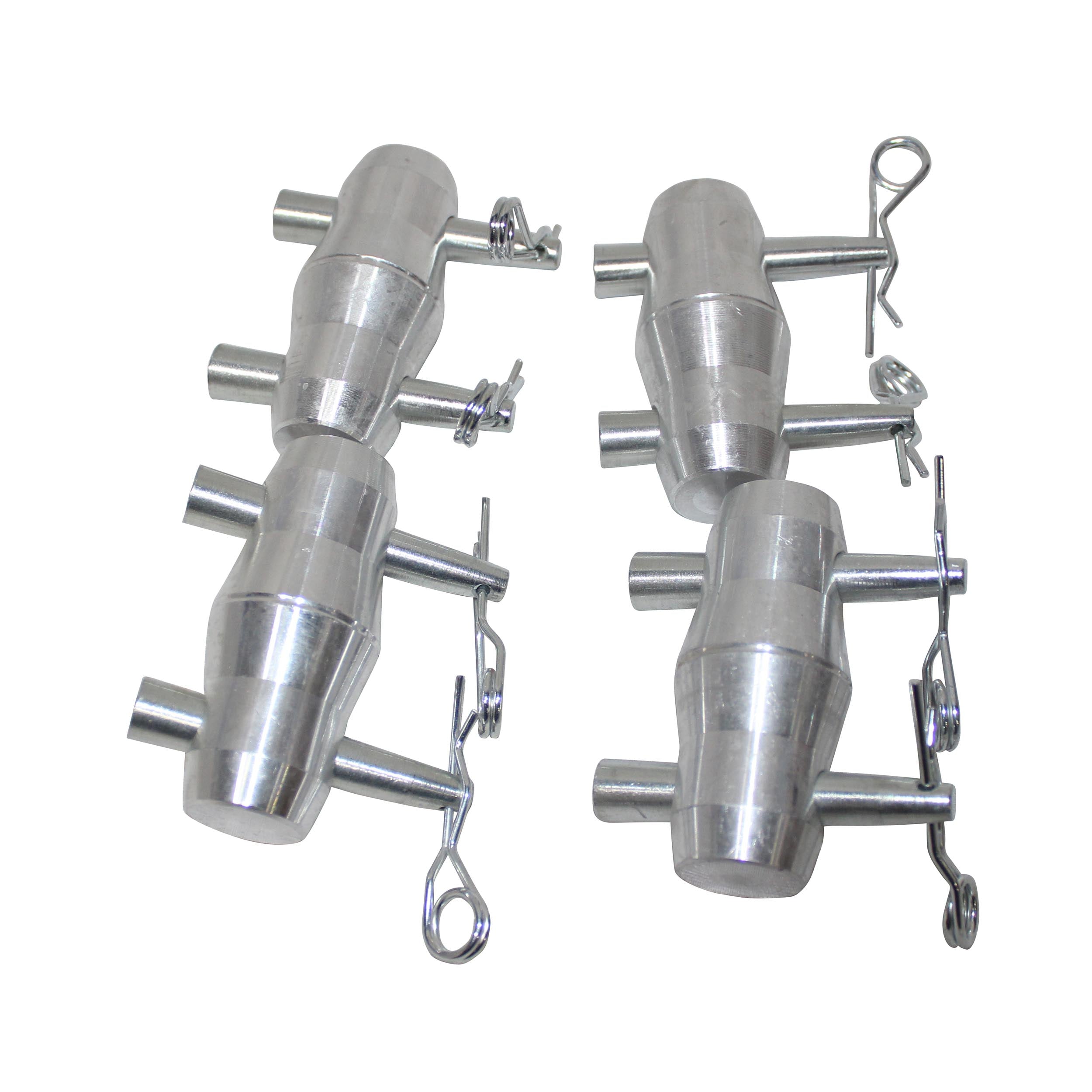 ProX Set of (4) Double Sided Conical Couplers with connectors and pins