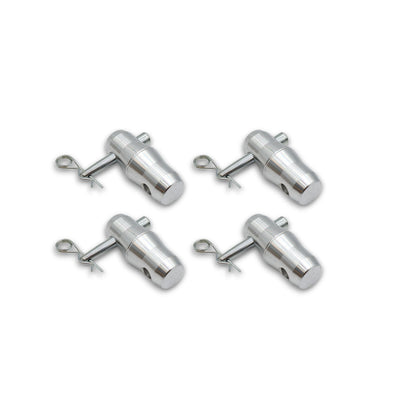 ProX Set of (4) Double Sided Conical Couplers with connectors and pins