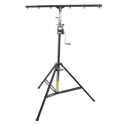 ProX 14 Ft Heavy-duty Lighting Crank Stand for Lifting Truss 220 lbs Capacity Incl 5ft T-Bar
