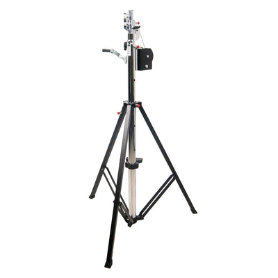 ProX 14 Ft Heavy-duty Lighting Crank Stand for Lifting Truss 220 lbs Capacity Incl 5ft T-Bar