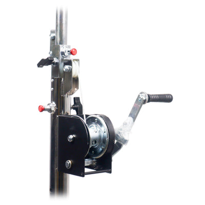 ProX 14 Ft Heavy-duty Lighting Crank Stand for Lifting Truss 220 lbs Capacity Incl 5ft T-Bar
