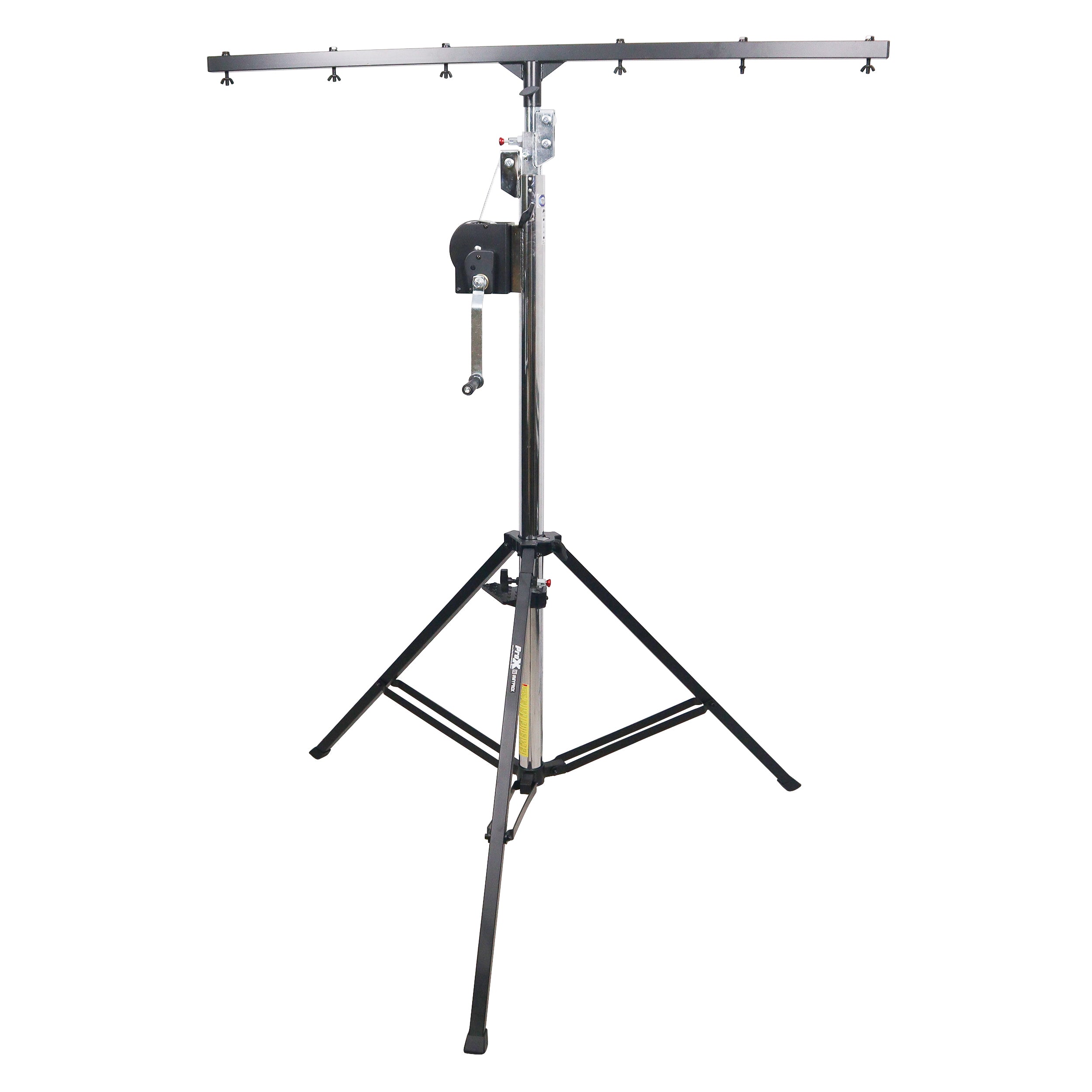 ProX 14 Ft Heavy-duty Lighting Crank Stand for Lifting Truss 220 lbs Capacity Incl 5ft T-Bar