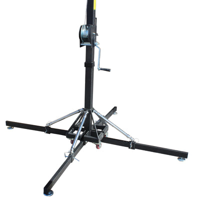 ProX 18 Ft. Lighting Crank Truss Stand 330 Lbs.Capacity Includes T-Adapter Truss Mount