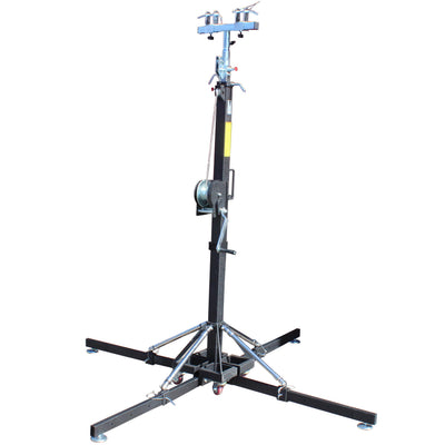 ProX 18 Ft. Lighting Crank Truss Stand 330 Lbs.Capacity Includes T-Adapter Truss Mount