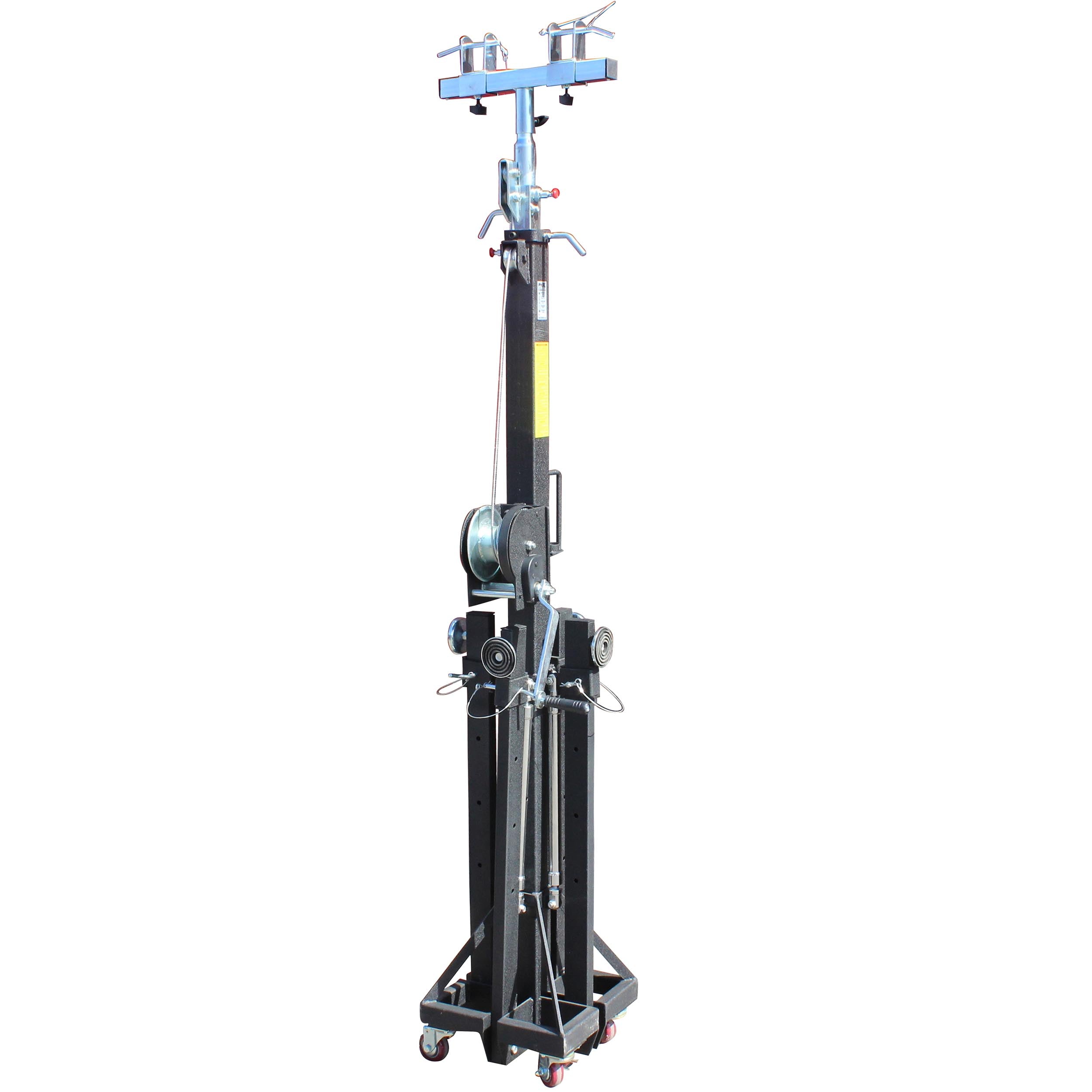 ProX 18 Ft. Lighting Crank Truss Stand 330 Lbs.Capacity Includes T-Adapter Truss Mount
