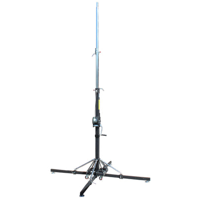 ProX 18 Ft. Lighting Crank Truss Stand 330 Lbs.Capacity Includes T-Adapter Truss Mount