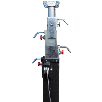 ProX XT-CRANK22FT-400 Heavy Duty 22 Ft. High Truss Crank Lighting Stand 400 Lbs. Capacity Includes T-Adapter Truss Mount