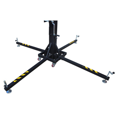 ProX XT-CRANK22FT-400 Heavy Duty 22 Ft. High Truss Crank Lighting Stand 400 Lbs. Capacity Includes T-Adapter Truss Mount