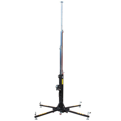 ProX XT-CRANK22FT-400 Heavy Duty 22 Ft. High Truss Crank Lighting Stand 400 Lbs. Capacity Includes T-Adapter Truss Mount